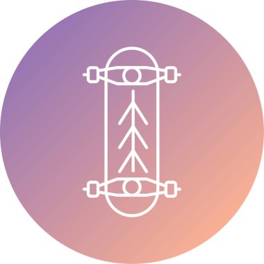 güzel spor simgesi, vektör illüstrasyonu