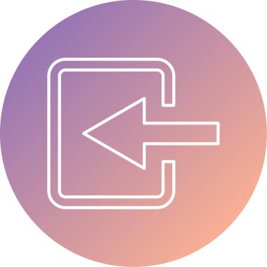 ok simgesinin vektör illüstrasyonu