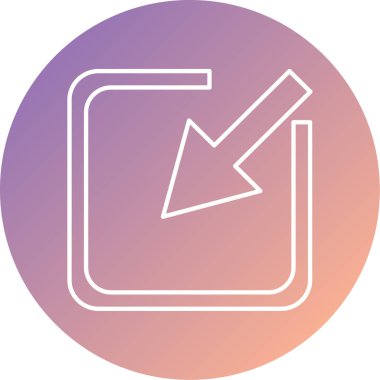 ok simgesinin vektör illüstrasyonu