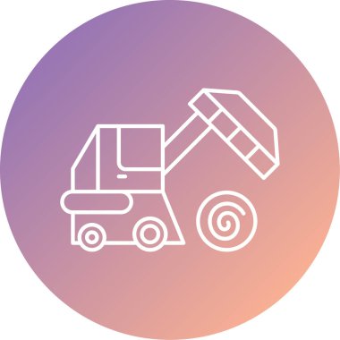 Yapı ve geliştirme simgesinin çizimi.