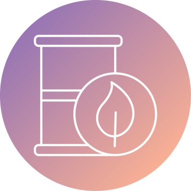 Projeniz için benzersiz yağ simgesi