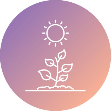 vektör ekoloji ikonu illüstrasyonu