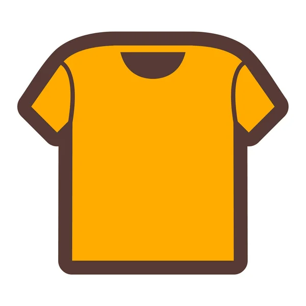 Ícone Camisa Ilustração Simples Ícones Vetor Roupas Para Web —  Vetores de Stock