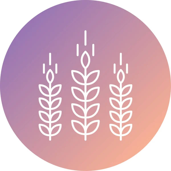 美しい流行の花のベクトル図 — ストックベクタ