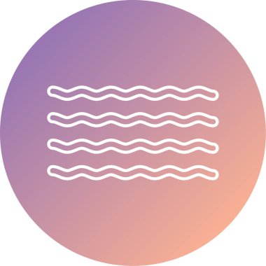 Deniz simgesinin vektör illüstrasyonu