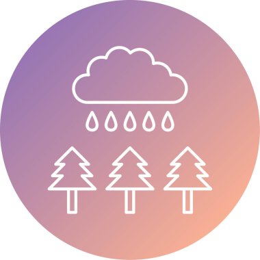 Hava simgesinin vektör illüstrasyonu