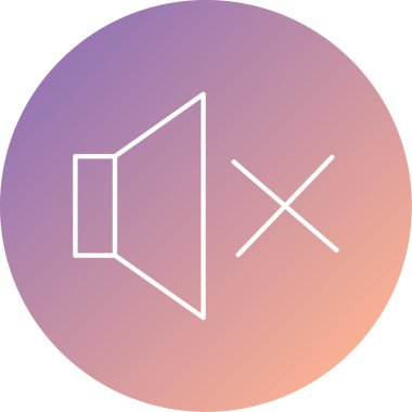 Hacim işaretinin vektör simgesi