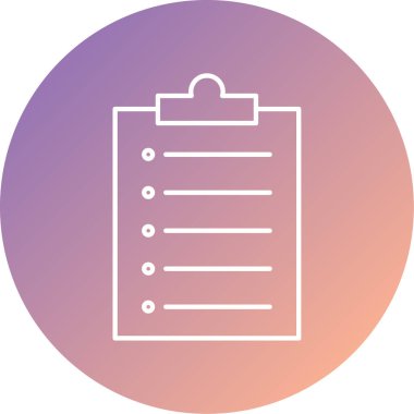 Dosya simgesinin vektör illüstrasyonu