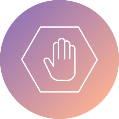 Simge vektör çizim durdurmak