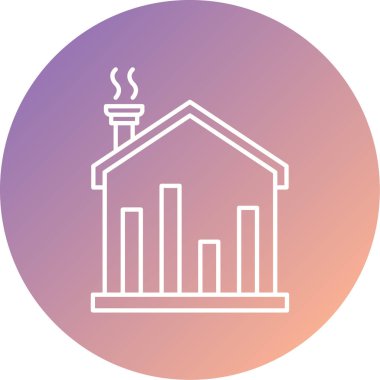 Yapı simgesinin vektör illüstrasyonu