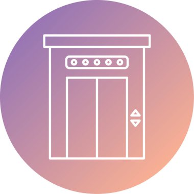 Soyut arkaplanda resimleme simgesi izole edildi