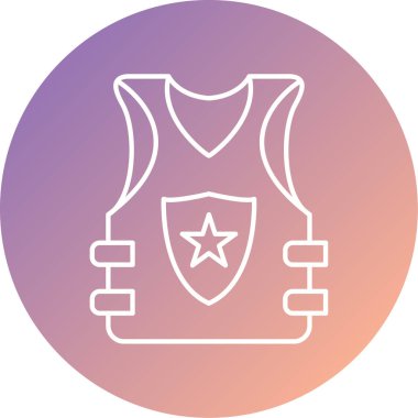 Giysi. Web simgesi basit illüstrasyon