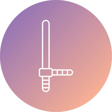 Soyut arkaplanda resimleme simgesi izole edildi