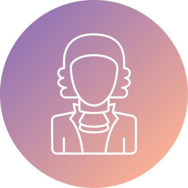 avatar simgesi vektör illüstrasyonu