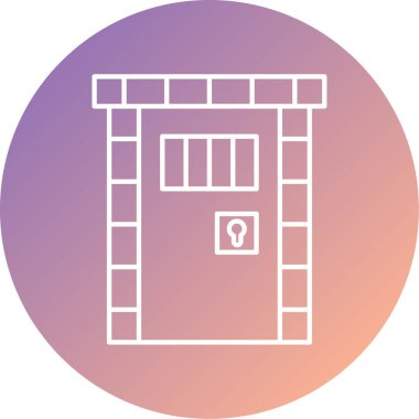 polis vektör simgesi modern basit tasarım