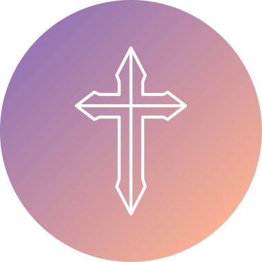 Basit bir simgenin vektör illüstrasyonu