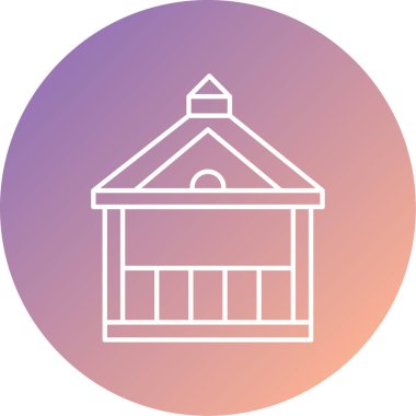 Soyut arkaplanda resimleme simgesi izole edildi