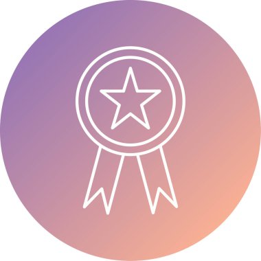 ödül simgesi vektör illüstrasyonu