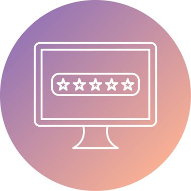 Şifre. Web simgesi basit vektör illüstrasyonu