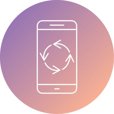 cep telefonu, cep telefonu, uygulama, odaklanma. Kişisel ve ticari kullanım için simge.