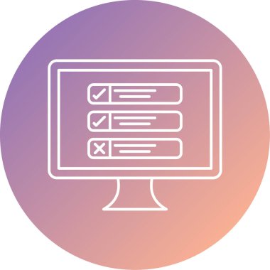 seo modern simgesinin vektör illüstrasyonu