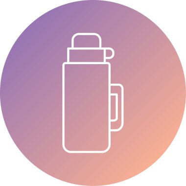 termos simgesi vektör illüstrasyonu