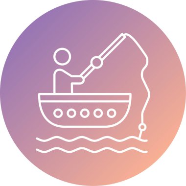 Bir geminin vektör çizimi