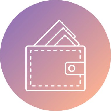 vektör cüzdan simgesi