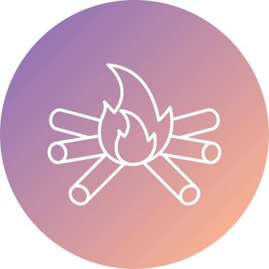 ateş vektör illüstrasyonu