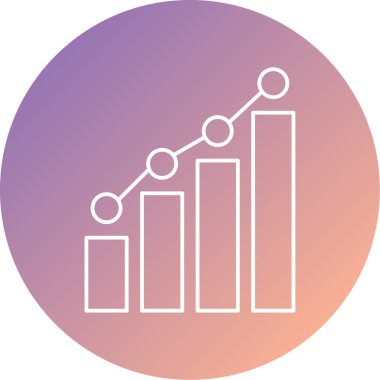 iş büyümesi simgesi vektör illüstrasyonu