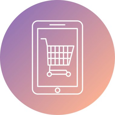 cep telefonu ikonu vektör illüstrasyonu