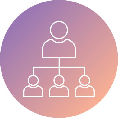 İnsan simgesinin vektör illüstrasyonu