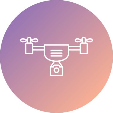 Modern teknoloji simgesinin vektör illüstrasyonu