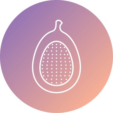 meyve ve sebze resimleme simgesi soyut arkaplanda izole