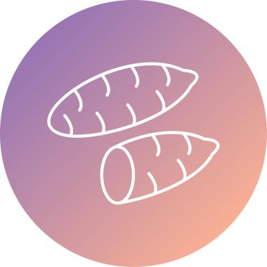 Gıda simgesinin vektör illüstrasyonu