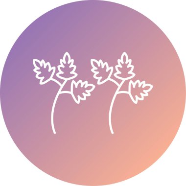 Eşsiz meyve ve sebze ikonu vektör illüstrasyonu