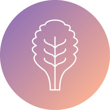 Eşsiz meyve ve sebze ikonu vektör illüstrasyonu