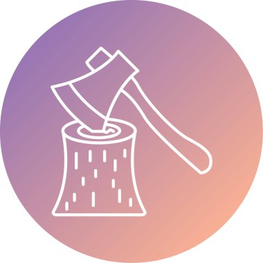 Balta vektör illüstrasyonunun simgesi