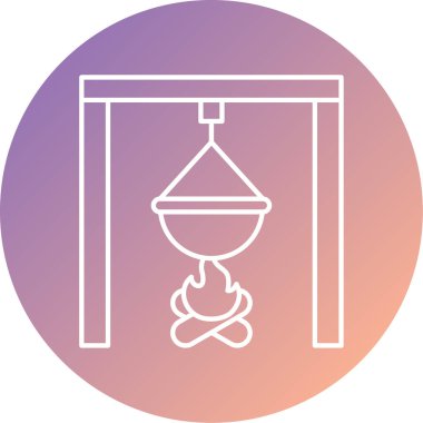 Soyut arkaplanda resimleme simgesi izole edildi