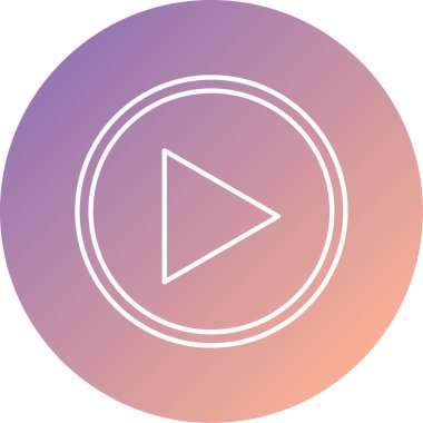 Eşsiz, web simgesi vektör illüstrasyonu