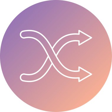 ok simgesinin vektör illüstrasyonu