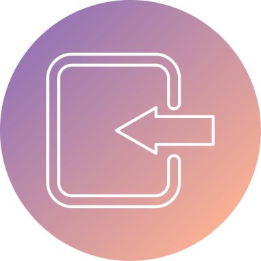 temel okların vektör çizgisi simgesi.