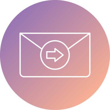 posta simgesi tasarım, vektör çizim