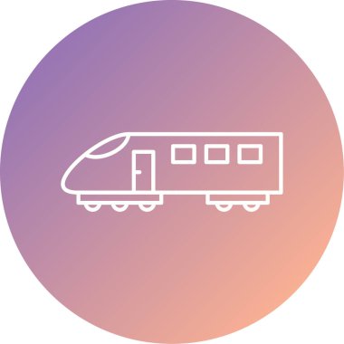 tren istasyonu ikon vektör illüstrasyonu