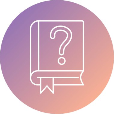 Kitap. Web simgesi basit illüstrasyon