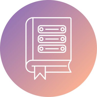 Modern eğitim ikonunun vektör illüstrasyonu