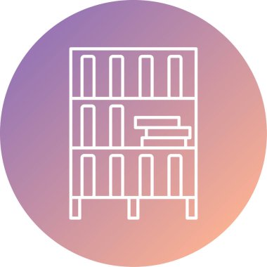 Modern eğitim ikonunun vektör illüstrasyonu