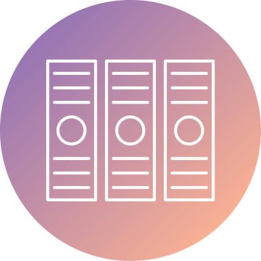 Dosya belgesi simgesinin vektör illüstrasyonu