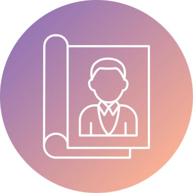 iş simgesi vektör illüstrasyonu