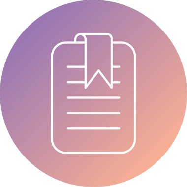 kitap vektör simgesi işareti ve çerçeve